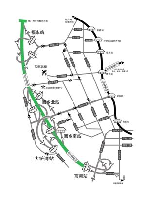 广深沿江高速深圳段11月21日9时起试运行