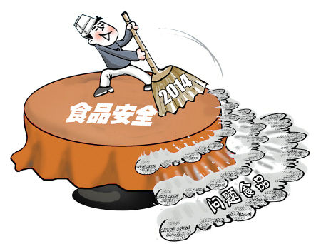 国内新闻 > 正文   在《政府工作报告》中,对"舌尖上的安全"提出了