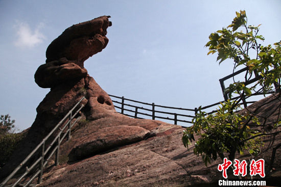 上饶龟峰展绮丽险峻正着手申报国家5a级景区