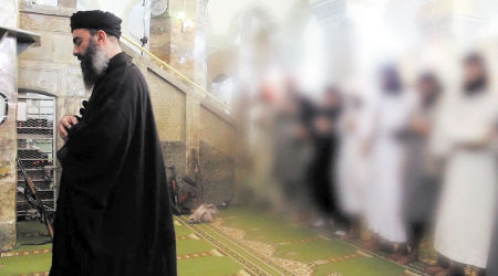 疑似伊拉克匪首视频首次公开_新浪新闻