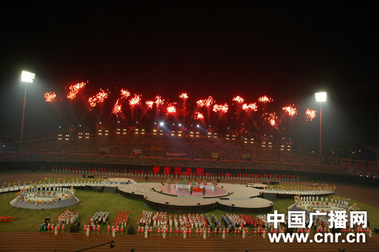 湖南省第十一届运动会在湘潭开幕（图）