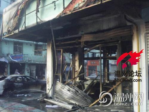 组图:温州市区银来花苑发生爆炸 5人受伤