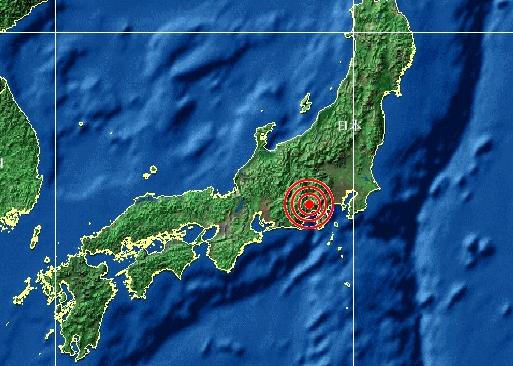 快讯：今日21时31分日本本州东部发生6.1级地震（图）