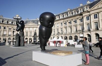 台湾艺术家李真巴黎展出个人作品（图）_新浪新闻