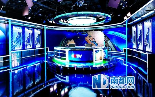 揭秘央视新闻联播演播室:要洋气钱不是问题(图)_温都网 温州都市报