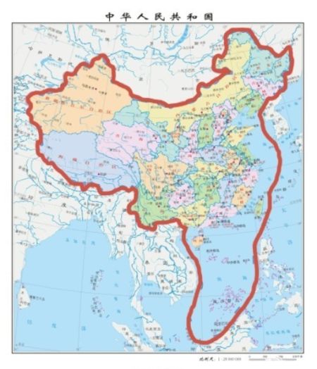 外交部:没必要过多解读竖版中国地图(图)