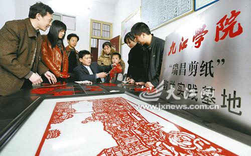 瑞昌剪纸:朴素民风剪出来(图)