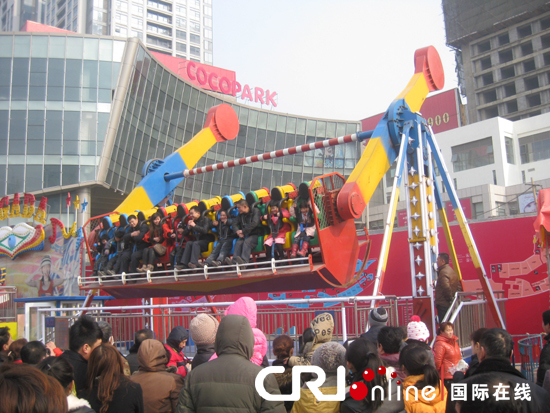 过新年 逛庙会--首届潍坊新春庙会(组图)