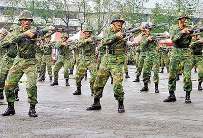 台湾首批军训役明年上路 下月开放申请(图)