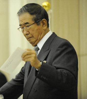石原慎太郎明日组新党奋起日本党将解散