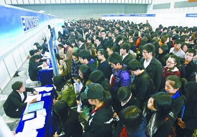 ����53.2���ѧ��ҵ���μ���Ƹ��н��Ԥ�ڽ���(ͼ)