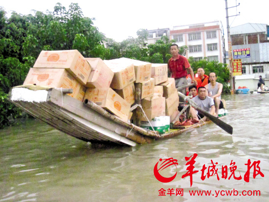 广东汕头潮南仍有十万人因洪水受困|洪水|暴雨
