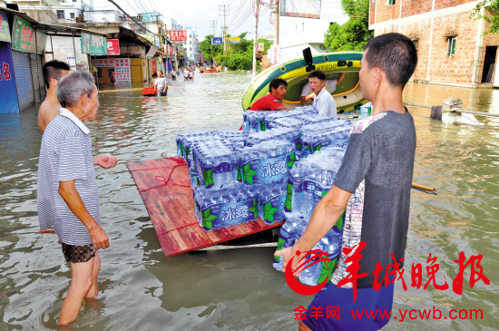 广东汕头潮南仍有十万人因洪水受困|洪水|暴雨