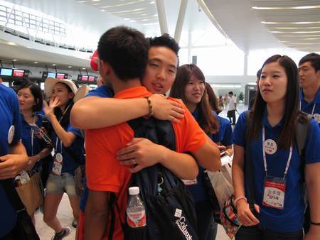 韩青年结束访华行程 中韩青年相约未来再聚