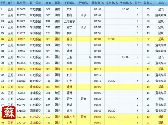 雾霾致南京禄口机场60个航班延误