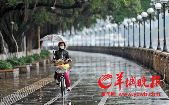 今起广东雨水减弱温度走低 京珠北发生23起交
