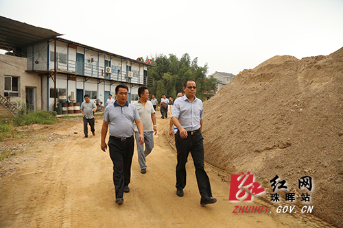 衡阳市珠晖区:陈礼洋调研全区土地整改工作