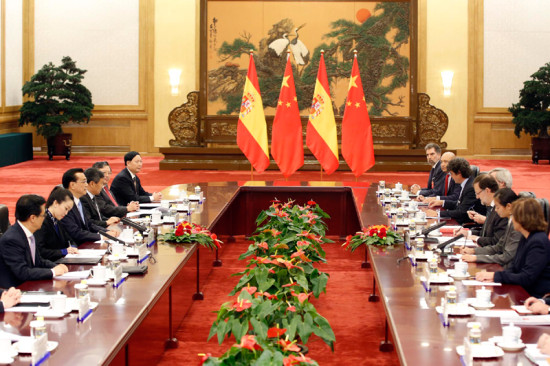 李克强:推动中欧关系健康稳定发展