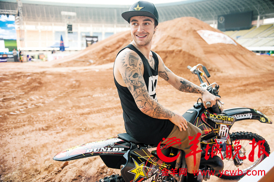 2014国际摩联花式极限摩托车世界锦标赛在深