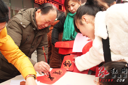 望城区:斑马湖社区开展迎新春志愿服务活动