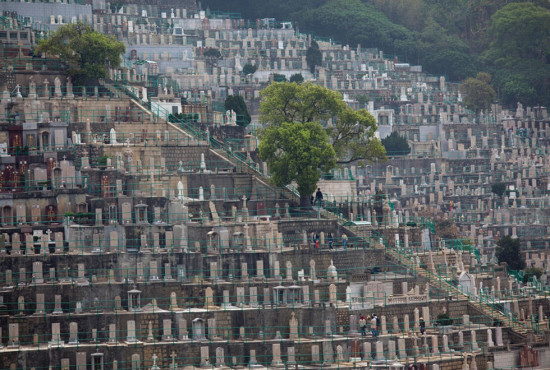 这样的墓碑山,在香港不止一两个.