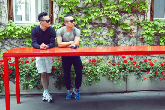 锦向携刘同出席山本耀司Y-3 2016巴黎秀 跨界