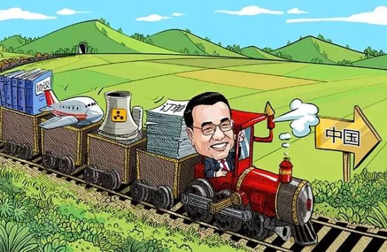 六张漫画带你回顾总理访欧亮点