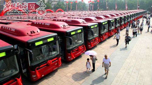 石家庄新购300辆环保型公交车(图)