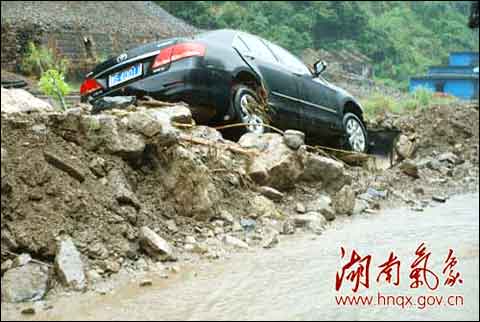 湖南强降雨过程今明最强 张家界目前受灾最重