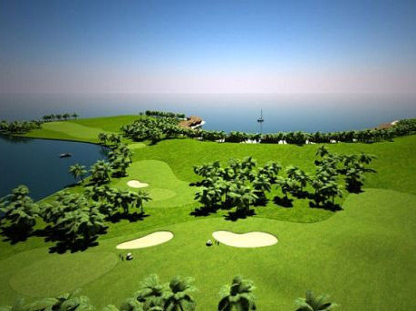 马尔代夫计划建造:太阳能漂浮高尔夫球场_天气预报