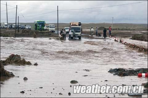 内蒙古乌拉特中旗石哈河地区遭遇罕见暴雨_天气预报