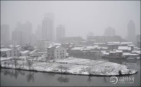 浙江南部飘雪 温州气象台发布暴雪预警_天气预报