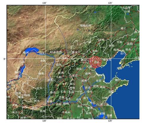 河北唐山与天津交界发生4.0级地震|天气|天气预