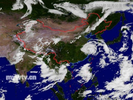 沪浙苏狂风暴雨 海葵影响已扩至皖东南部