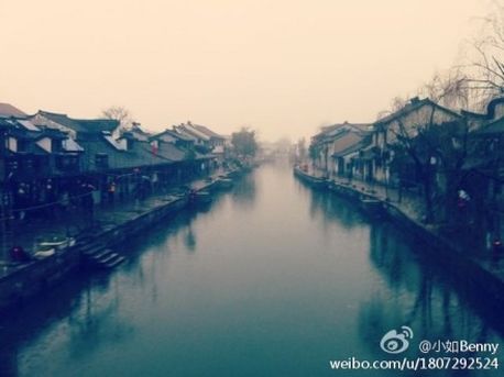 南浔西塘同里等古镇上演烟雨蒙蒙