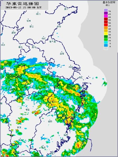 下午到夜间强降雨转战浙江上海|浙江|上海|降雨
