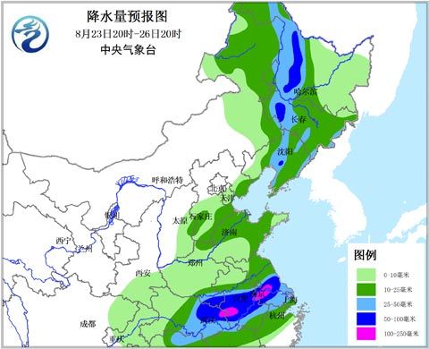 降雨图