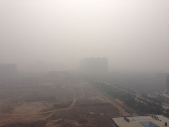 西安空气重度污染 旅游景区披霾帐|西安|污染