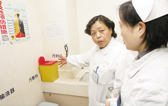 预防医院内部交叉感染很重要