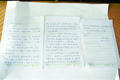 图文:监利小学生写信感谢温总理