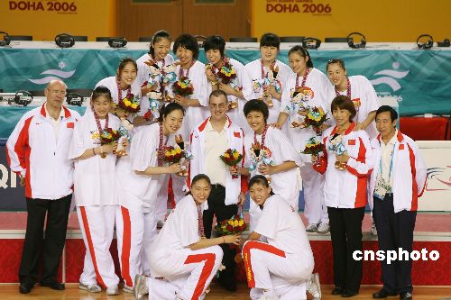 中国女篮五棵松体育馆赢韩国 为北京奥运开好