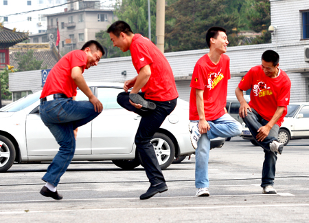 6月7日民间奥运会脚斗士大赛开战