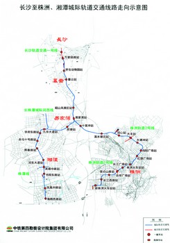 "人"字骨架撑起长株潭城轨线网