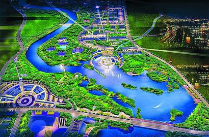 长清将建江北最大湿地公园