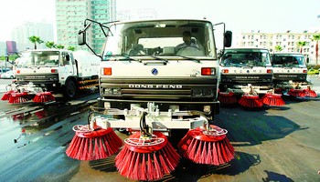 长沙道路机械清扫率超40%