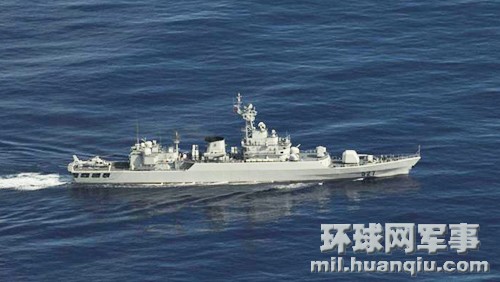 中国海军江卫ii级527洛阳号护卫舰(图片:日本朝云新闻社)