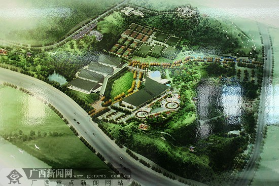 南宁李宁体育园奠基 将成国内最大公益性体育