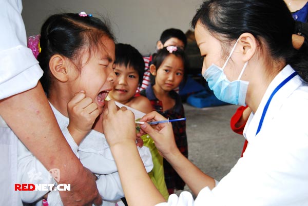 郴州接种甲型H1N1流感疫苗有序展开