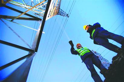 电力彩虹 光耀泉城