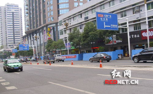 株洲新华西路将拓宽2米 5月1日竣工